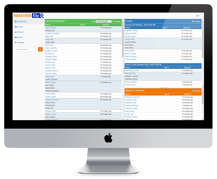 WaiverFile Monitor