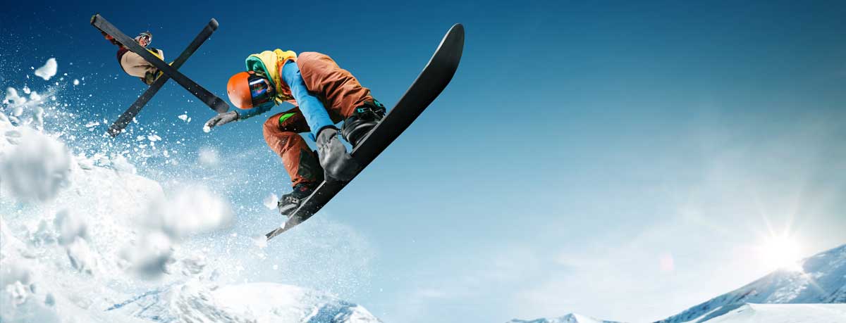 Ski and snowboarding