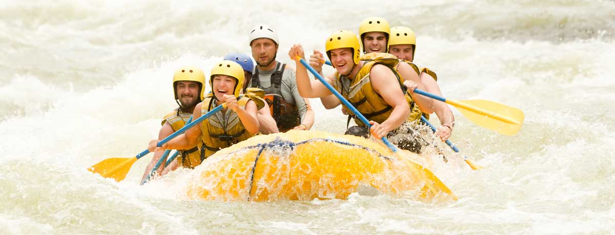 White water rafting